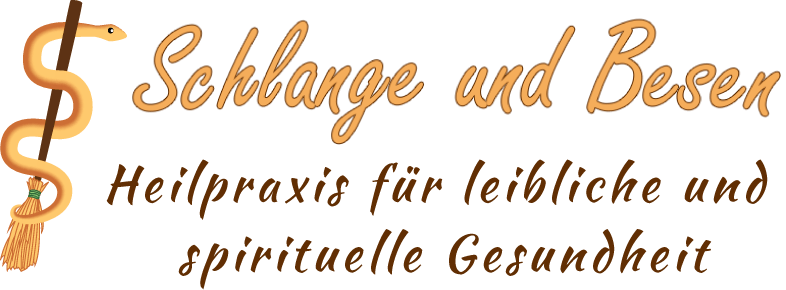 Schlange und Besen